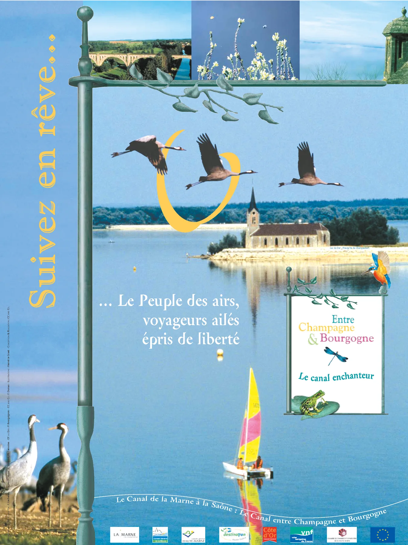 Affiche AIR, « Suivez en rêve ».