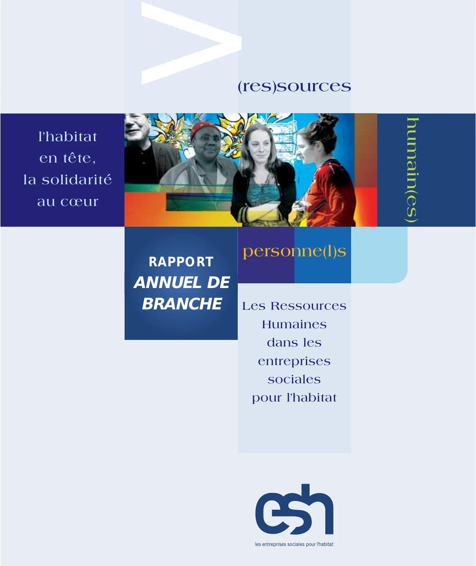 Couverture du rapport annuel de branche sur les ressources humaines.