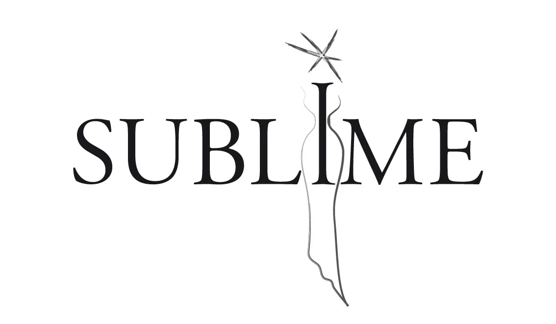 Le logotype de Sublime, le I en silhouette de femme.