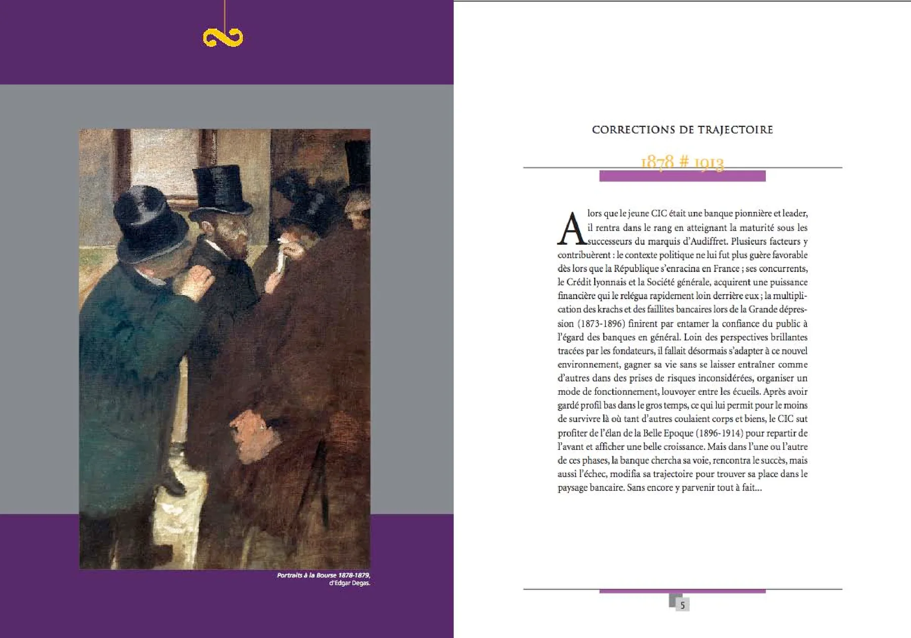 Tome 1, double page du chapitre III, « Corrections de trajectoire ».