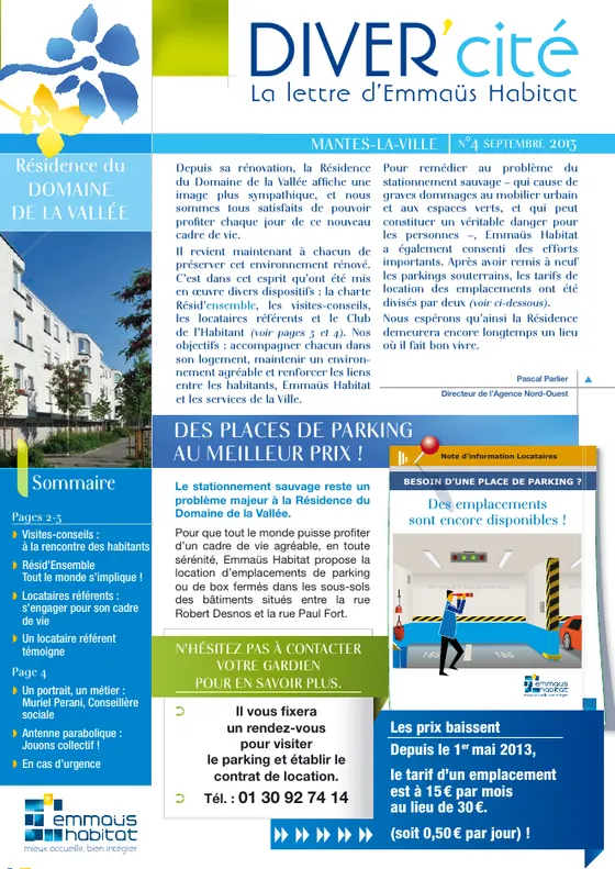 DIVER'cité Mantes, n° 5, septembre 2014.