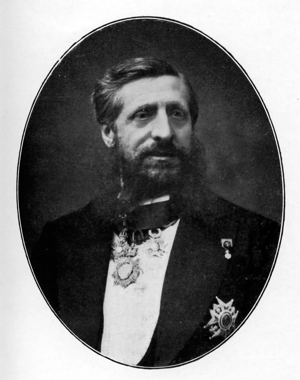 Portrait d'Henri Durrieu, parmi les images réunies pour l'ouvrage des cent cinquante ans du CIC.