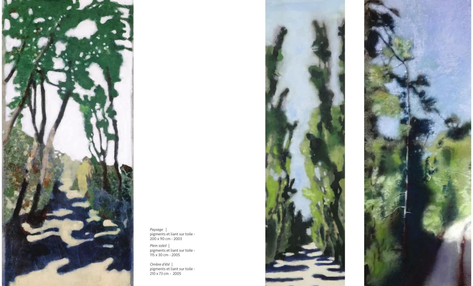 Printemps, double page de la monographie.