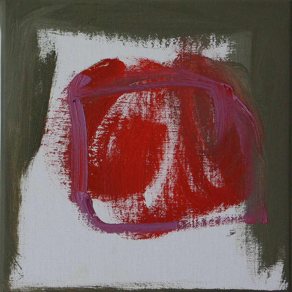 Christine Boehm, La rose, 2008, 20 x 20 cm.