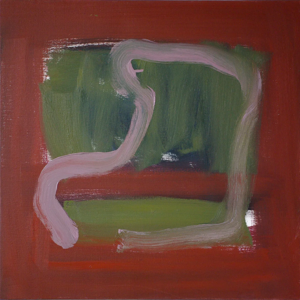 Christine Boehm, Sans titre D, 2006, 60 x 60 cm.