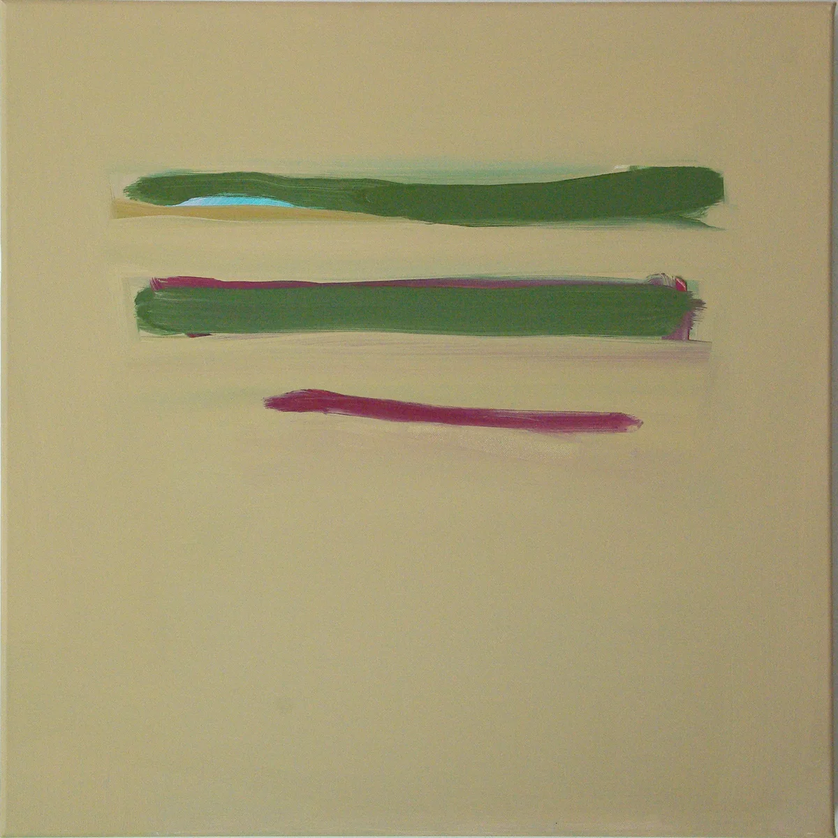 Christine Boehm, Les chemins C, 2007, 60 x 60 cm.