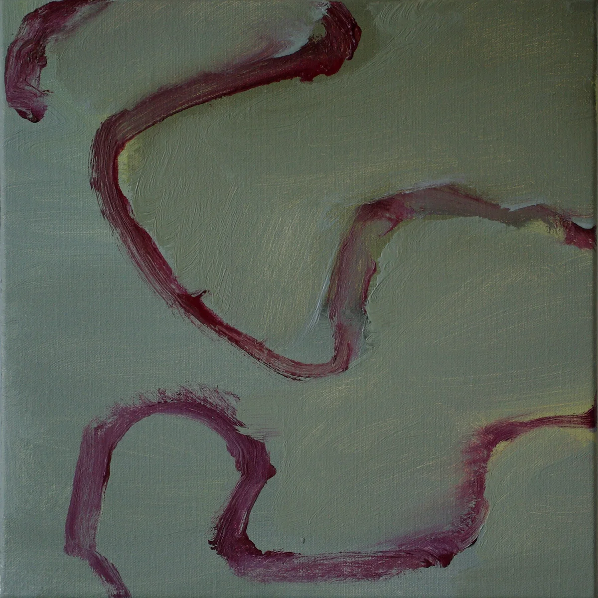Christine Boehm, Le parcours, 2008, 35 x 35 cm.