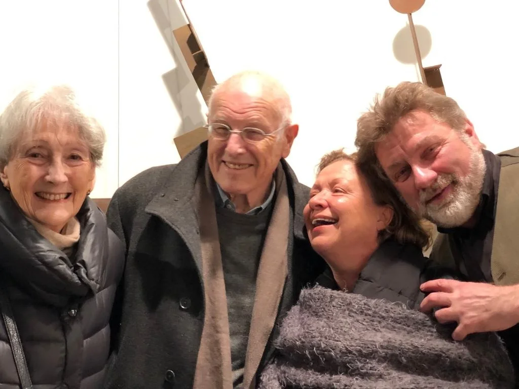 Vernissage de l'exposition de Gilbert Weil, galerie Koralewski, février 2019. © La Goélette du Goéland