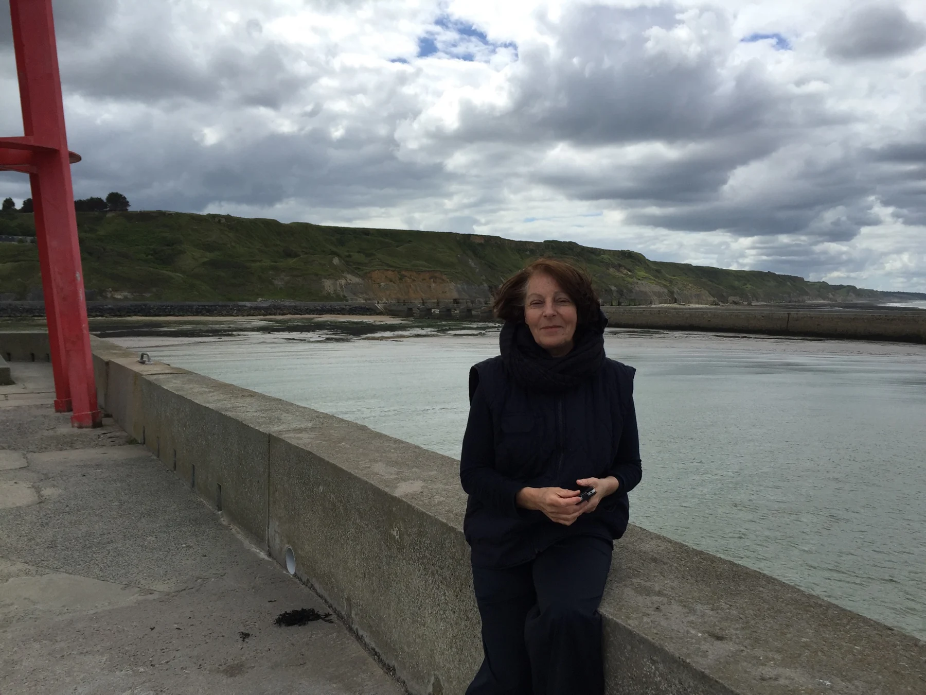 Hélène Vans à Port-en-Bessin. © La Goélette du Goéland